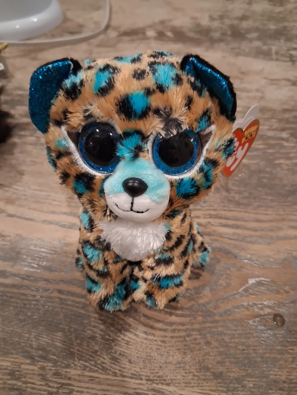 Ty Plush Small Pets Set — Tan, Blue, Black, Gold